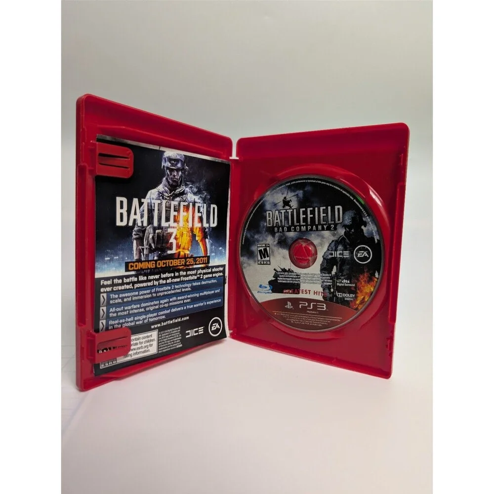 Battlefield: Bad Company 2 (Greatest Hits) (PS3 2011) Very Good